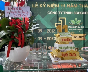 Kỷ niệm 11 năm thành lập công ty
