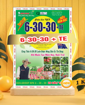 6-30-30 + TE TẠO MẦM HOA VÀ NUÔI TRÁI