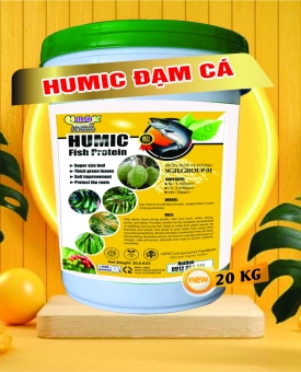 XÔ HUMIC ĐẠM CÁ 22kg