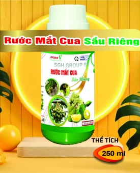 KÉO RA MẮT CUA SẦU RIÊNG HẠN CHẾ ĐEN VÀ KHÔ BÔNG