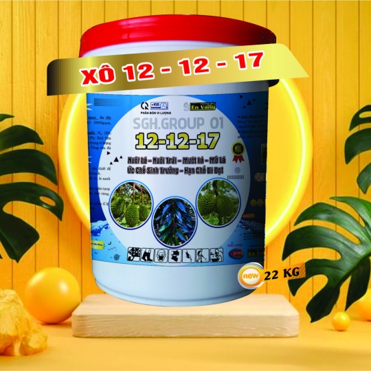 XÔ 12-12-17 NPK 22KG