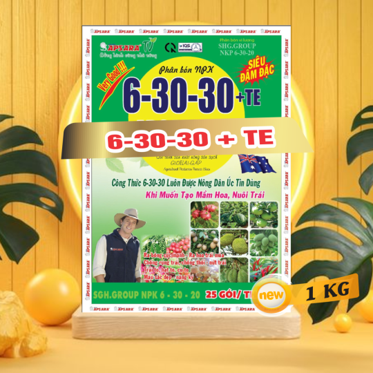 6-30-30 + TE TẠO MẦM HOA VÀ NUÔI TRÁI