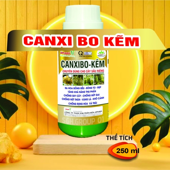 CANXI BO KẼM 250ML
