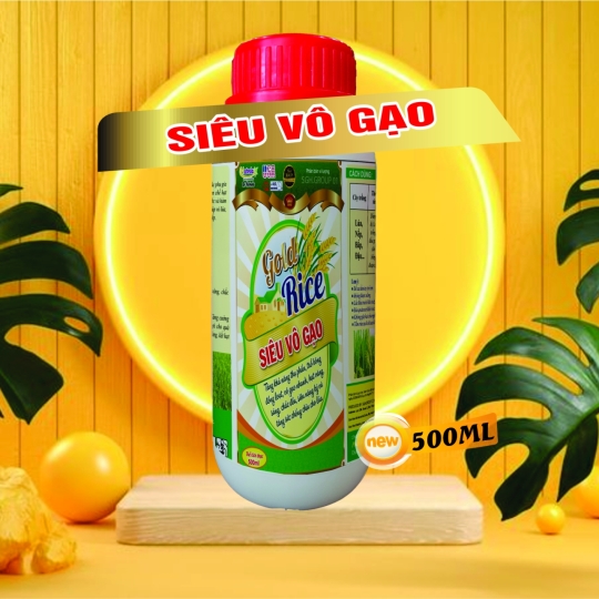 SIÊU VÔ GẠO 500ML GOLD RICE