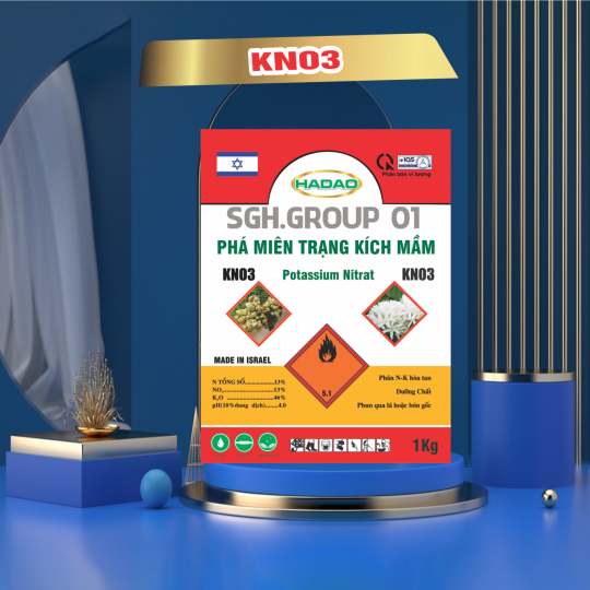 KNO3 KALI NITRAT PHÂN HÓA MẦM HOA THÚC RA HOA CỰC MẠNH
