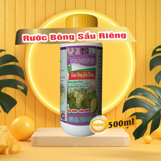 Rước bông sầu riêng hatesla
