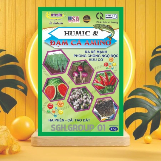 HUMIC & Đạm cá Amino 1kg